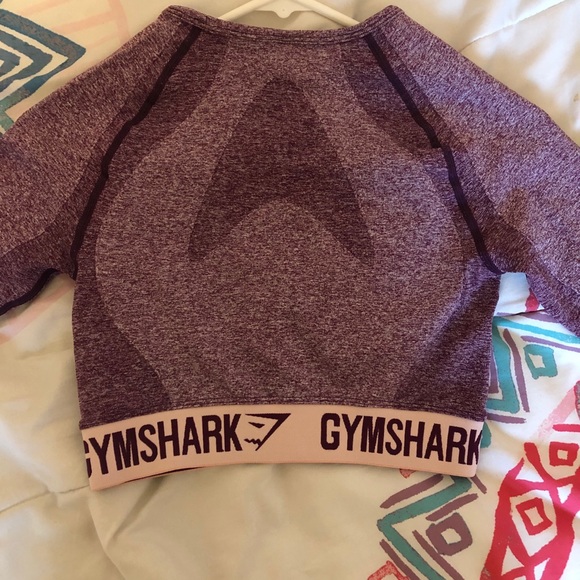 NWOT Gymshark Flex Long Sleeve Crop Top Women’s - Picture 3 of 5